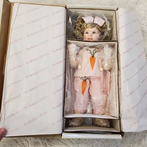 Porcelain Mandy Doll From Hamilton Collection